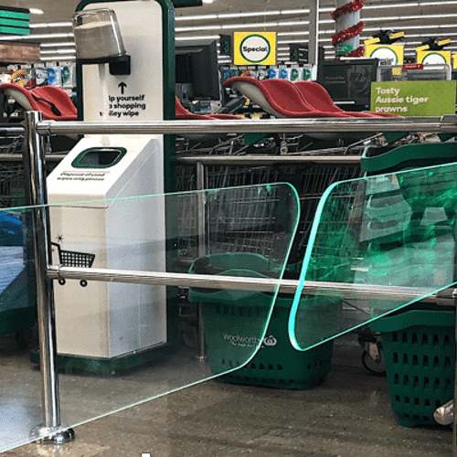 supermarket auto gates