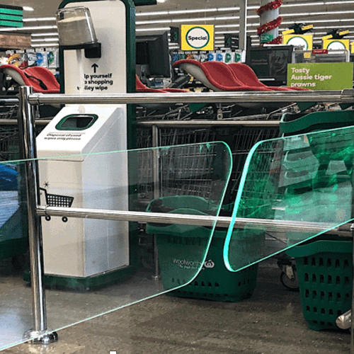 supermarket auto gates